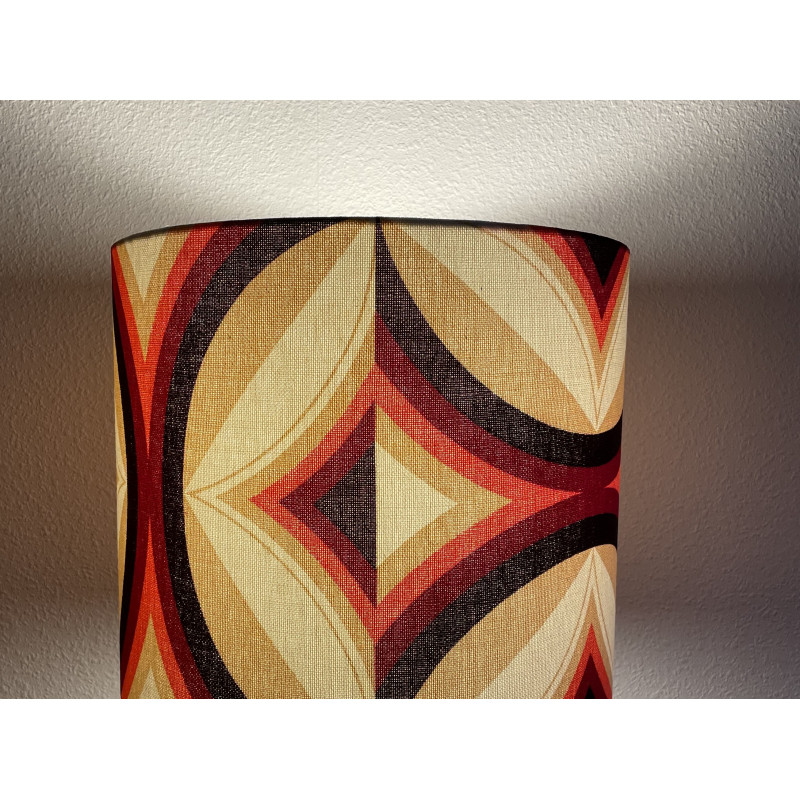 Lampshade Nevers H60 d35cm - vintage fabric