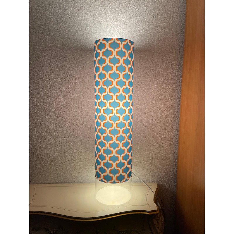 Lamp'tub Nova in Blue turquoise H100 D25