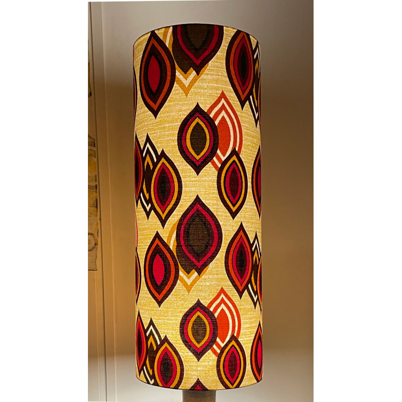 Lampshade La baule H80  D33cm - vintage fabric