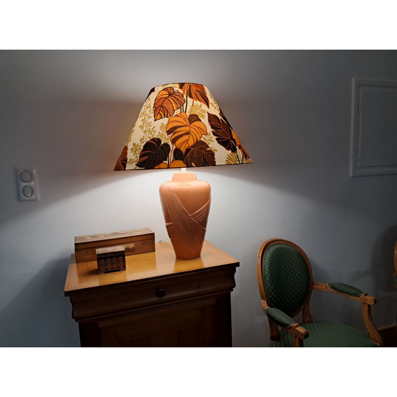 Lampshade Feuille Automne H35 D60 D24cm