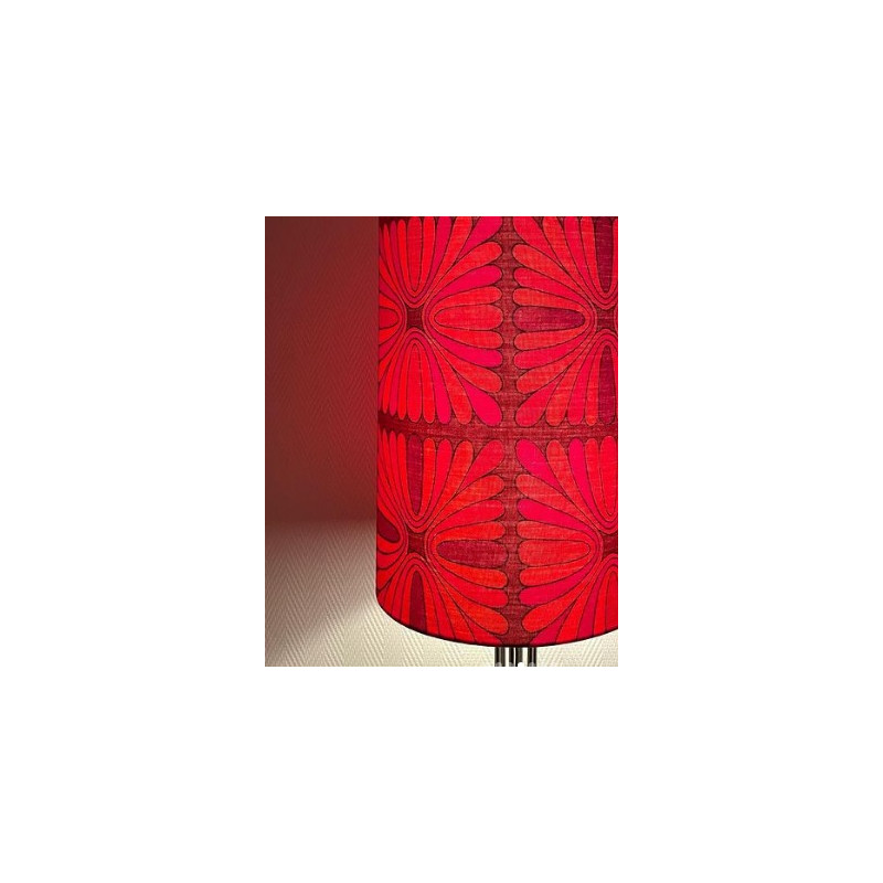 Lampshade Pausa H58 D35cm - vintage fabric