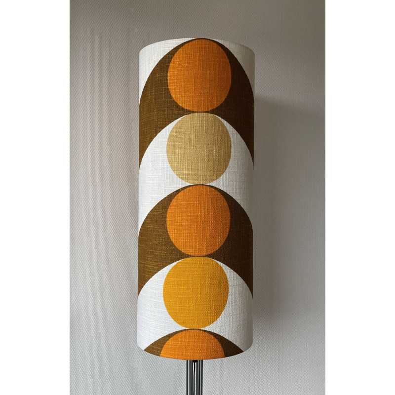 Lampshade Bouli H75 D30cm - mid-century fabric