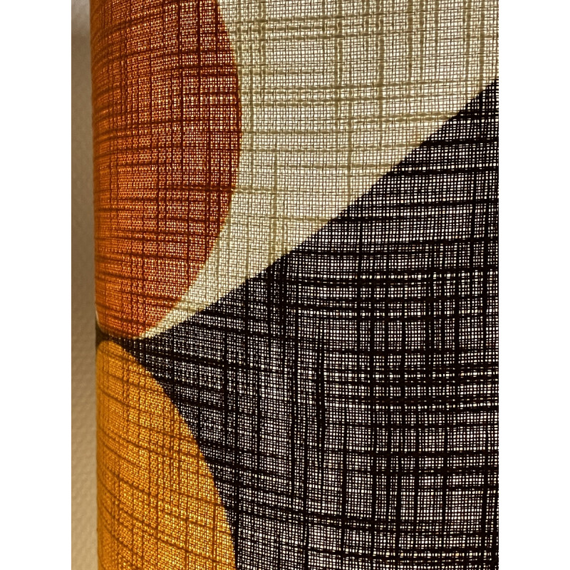 Lampshade Bouli H75 D30cm - mid-century fabric