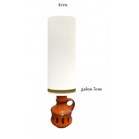 Lampshade light creamy white H75cm...