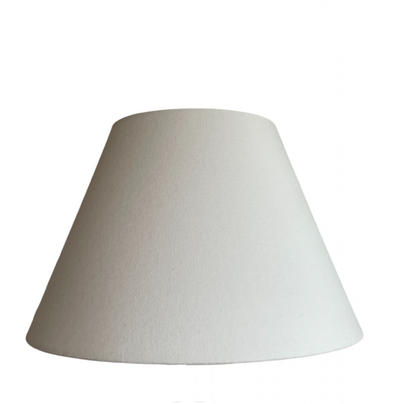 Lampshade Ecru H20 D30 d15cm - scandinave fabric