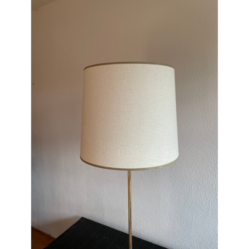 Lampshade Ecru H35 D40 D35 -  conical gold mesh