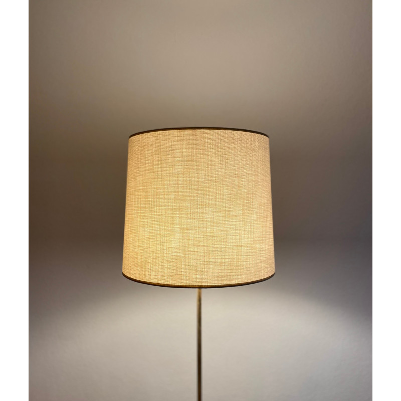 Lampshade Ecru H35 D40 D35 -  conical gold mesh