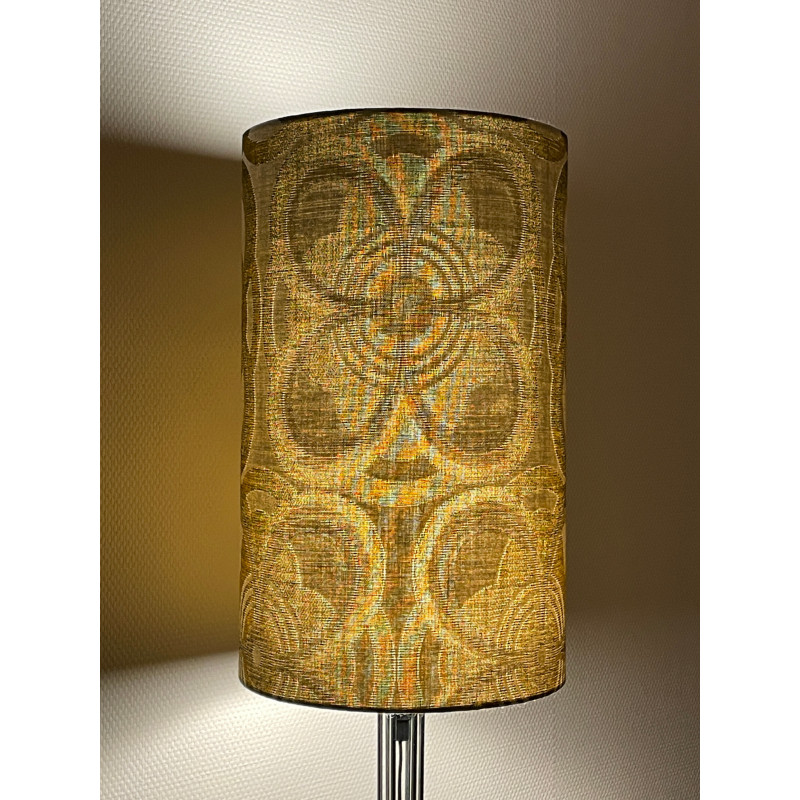 Lampshade Helice H50 D30cm - tissu vintage