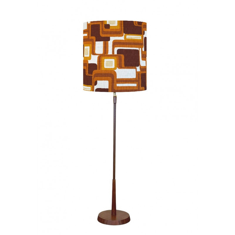 Lampshade Caro H40 D40 - 1970's fabric