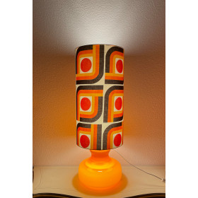 Lampe opaline Pépito H80 D28 - tissu...