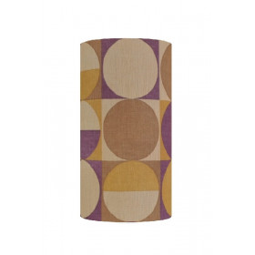 Abat-jour Compas H44 d25 - tissu vintage