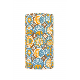 Abat-jour Azulejos H40 D20 - tissu...