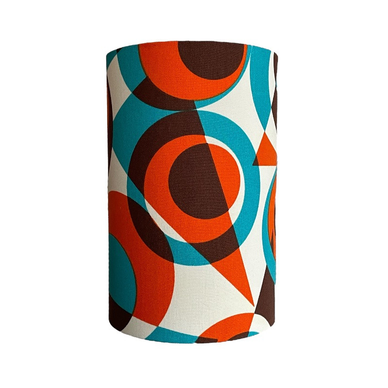 Lampshade Transat H30 D20cm - vintage fabric