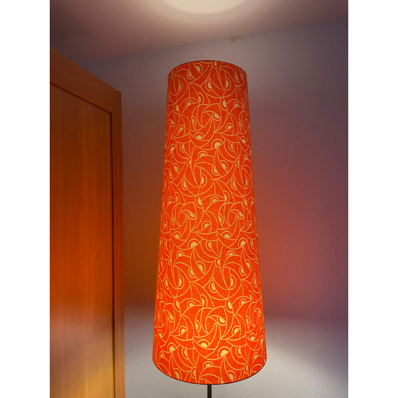 Lampshade Loft  H87cm D35cm D25cm - vintage fabric