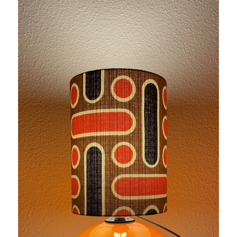 Lampshade Naxos H23 D18cm - vintage fabric