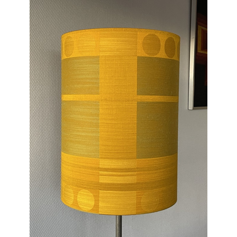 Lampshade Golden shape H45 D33cm - vintage fabric