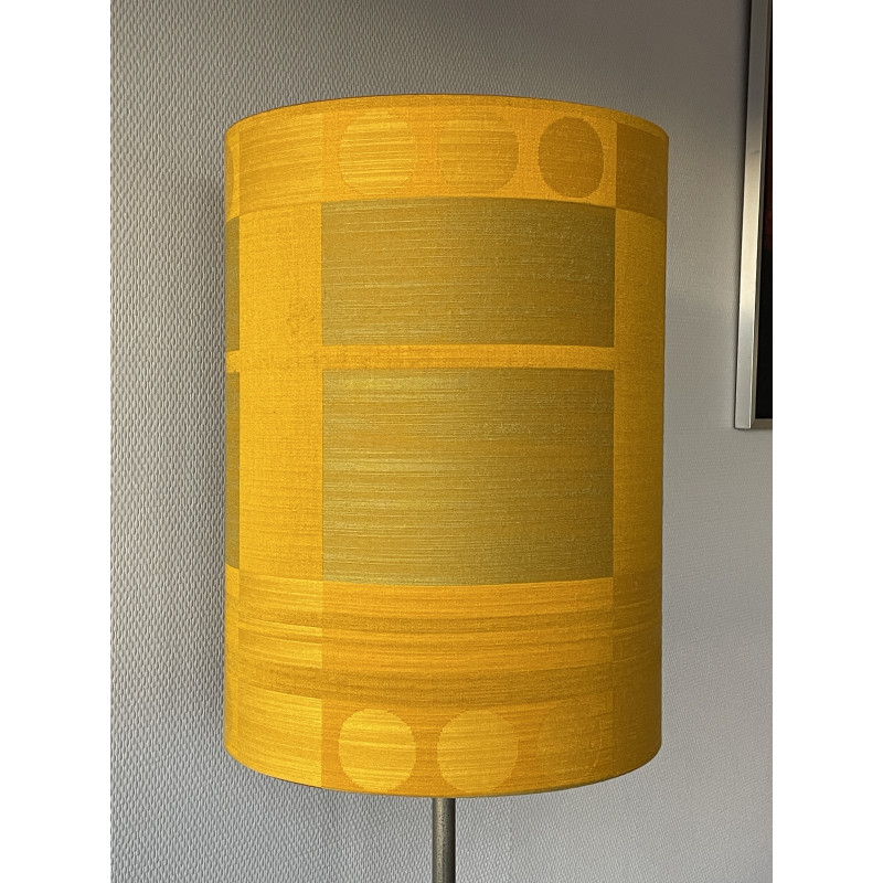 Lampshade Golden shape H45 D33cm - vintage fabric