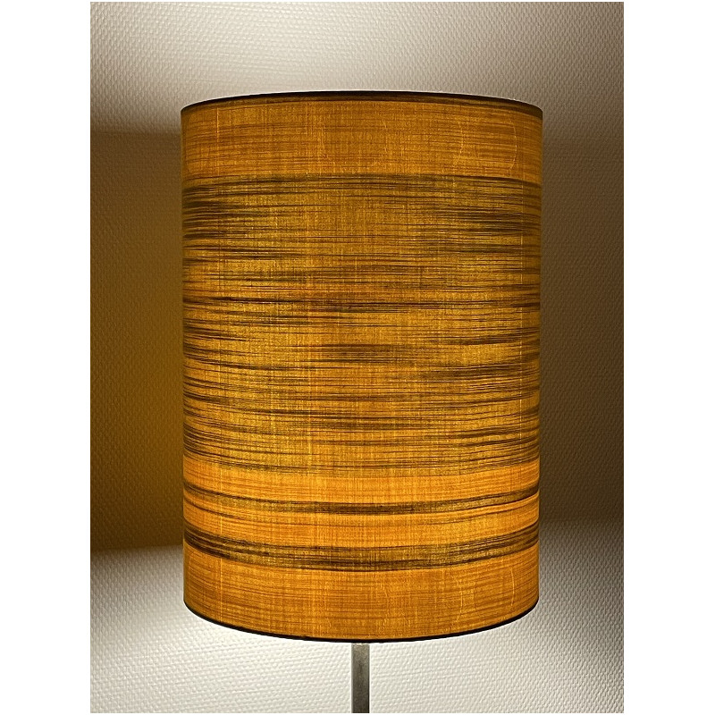 Lampshade Golden shape H45 D33cm - vintage fabric