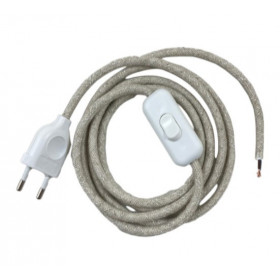 Textile cord color for desk lamps