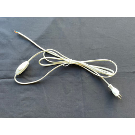 Electric wire synthetic white color...