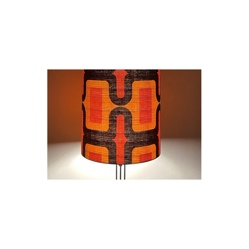 Lampshade Oslo H55 D35 mid-century fabric 70's