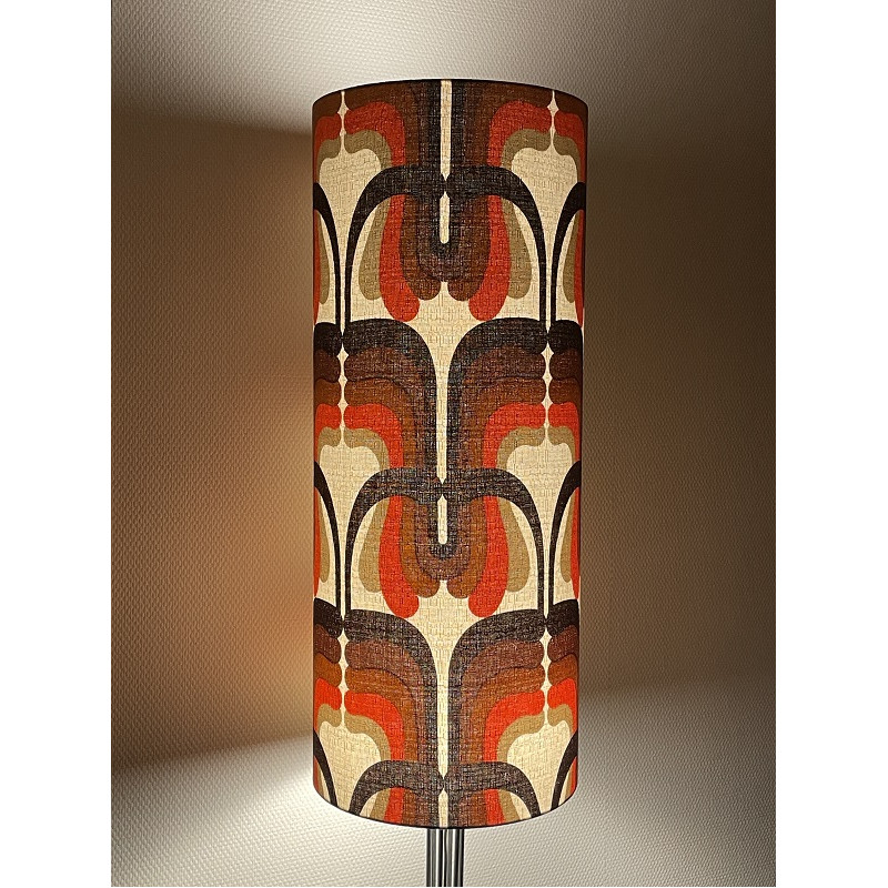 Lampshade Pelo H75 D30cm - mid-century fabric