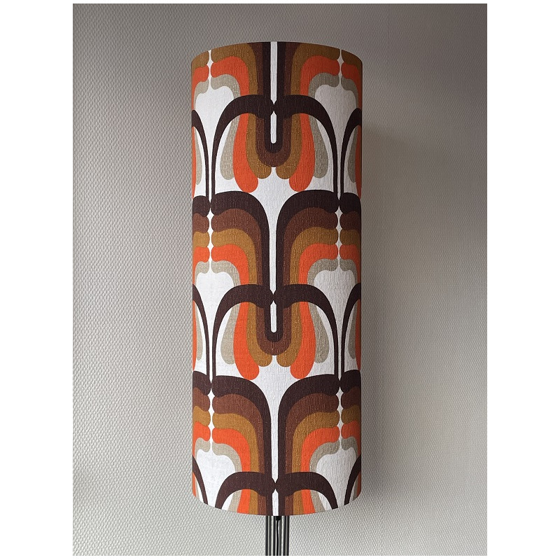 Lampshade Pelo H75 D30cm - mid-century fabric