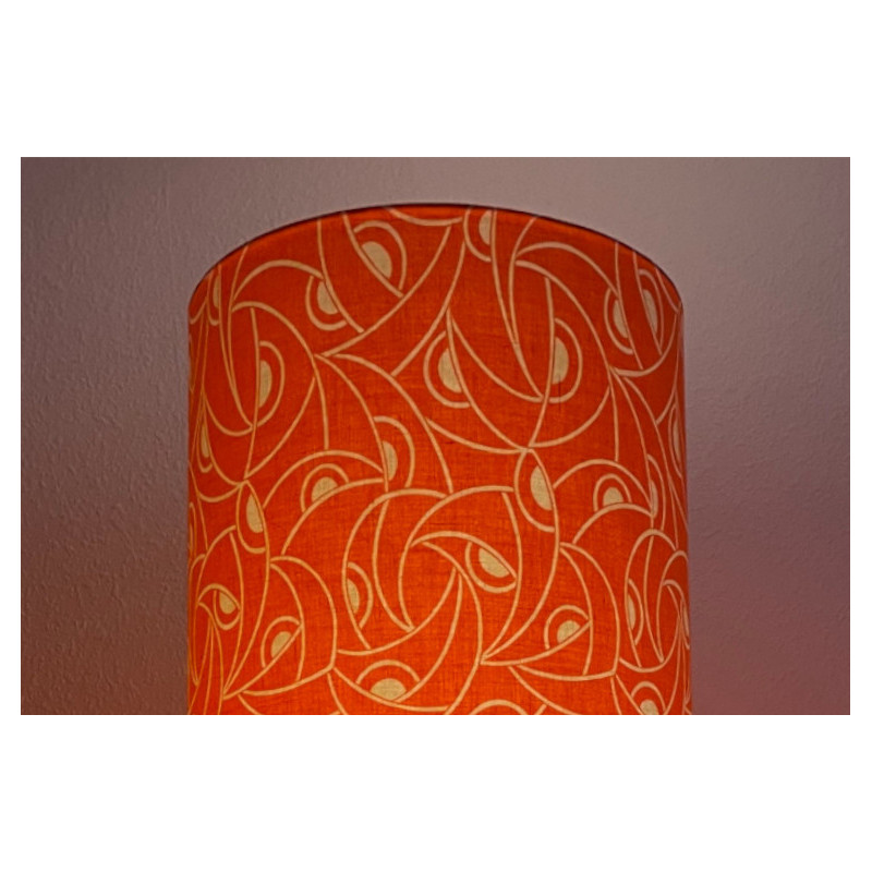 Lampshade Loft H30 D30cm - 70s fabric