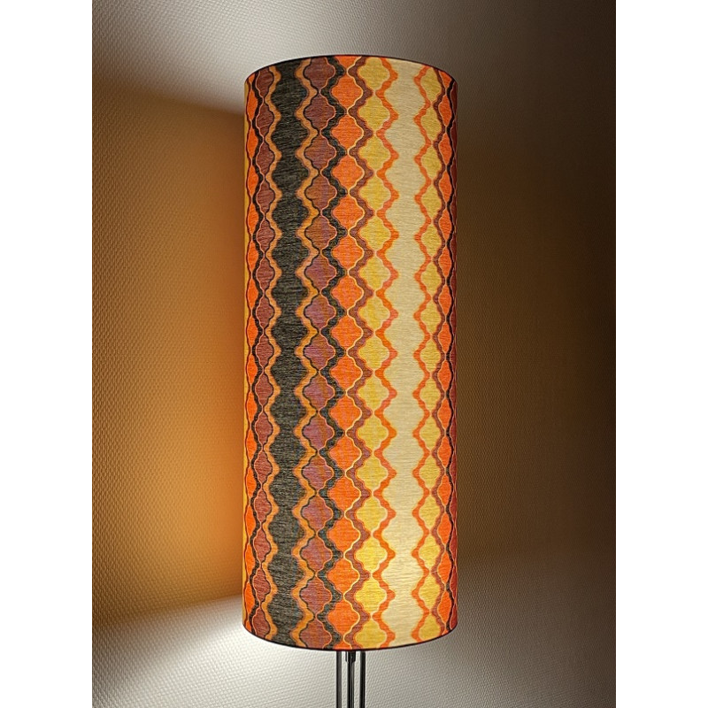 Lampshade Trianon H75 D30cm - mid-century fabric