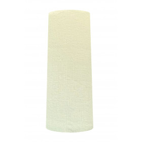 Lampshade light creamy white textured...