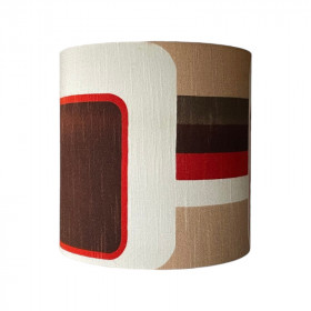 Abat-jour Hublo H40 D40 - tissu vintage