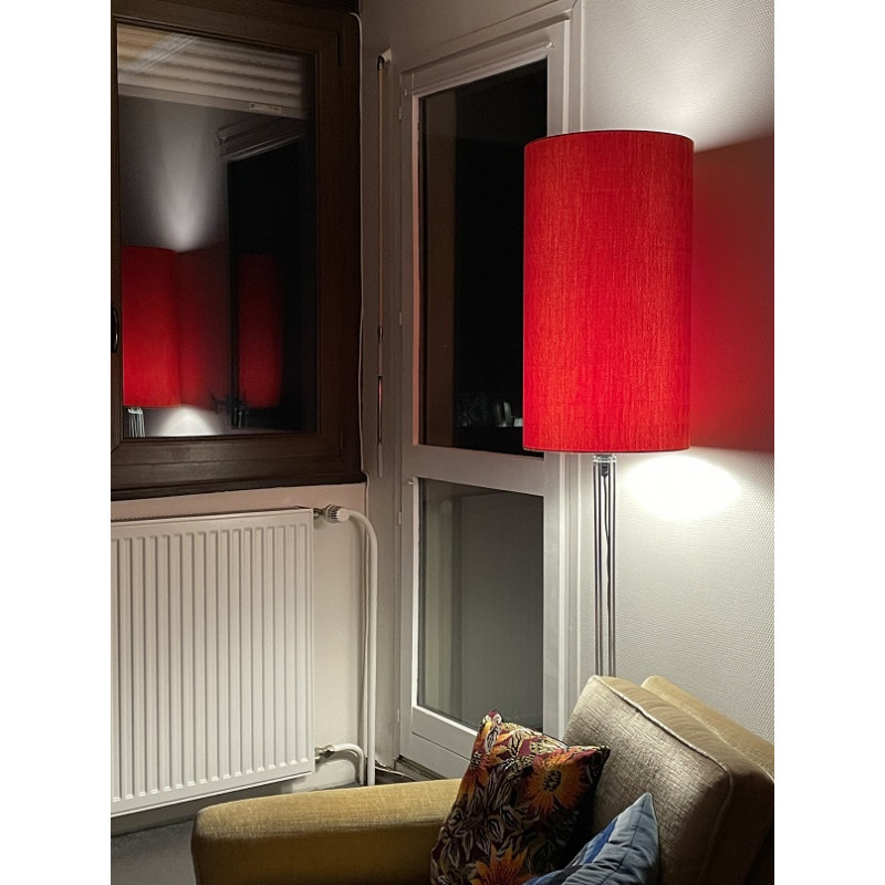 Lampshade Eldo H60 D30cm - mid-century style fabric