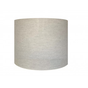 Lampshade natural grey linen H40 D50cm