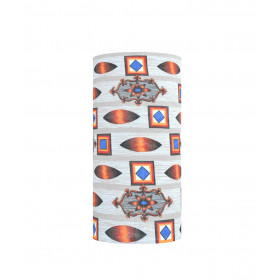 Abat-jour Bracca H50 D25 - tissu vintage