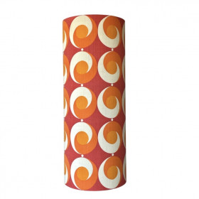 Lampshade Banga H78 D30cm - 70's fabric