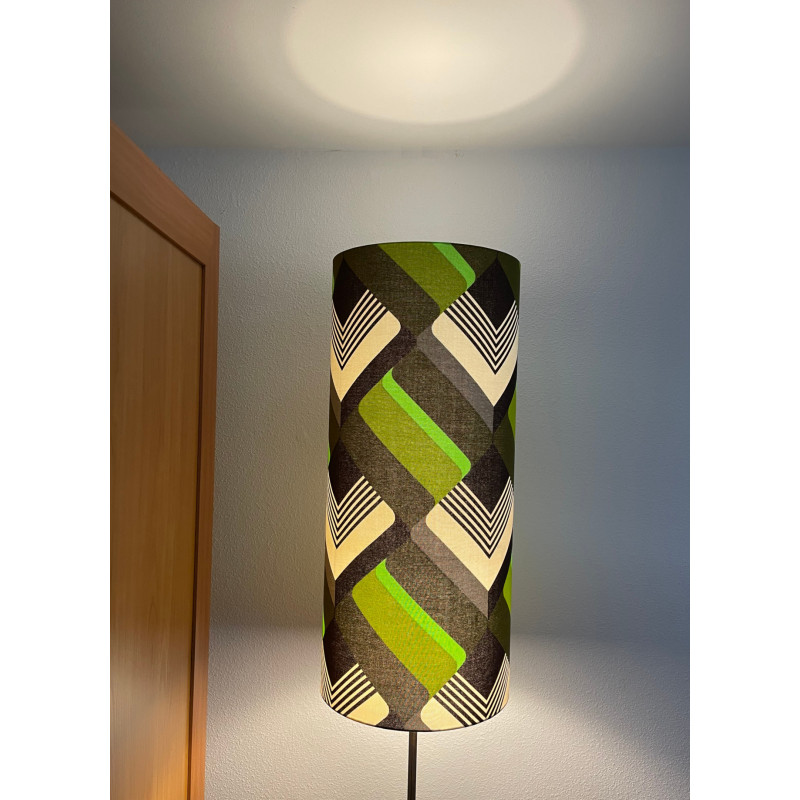 Abat-jour Galon vert H75 D35
