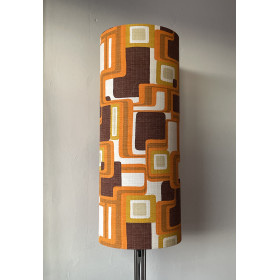Abat-jour Pim H75 D30 - tissu 70s