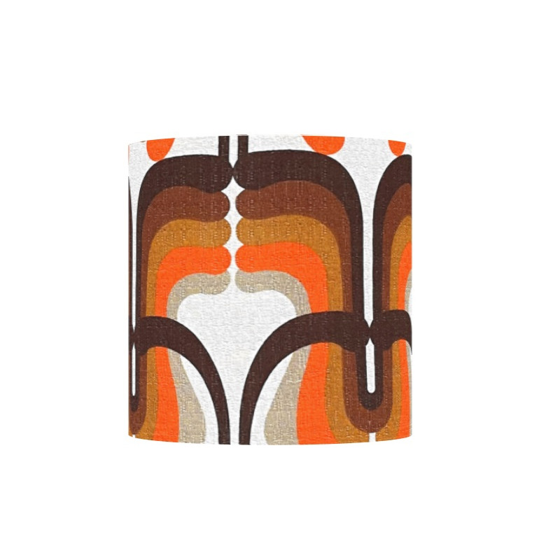 Abat-jour Pelo H30 D30 - tissu 70s Abat-jour Pelo H30 D30 - tissu 70s