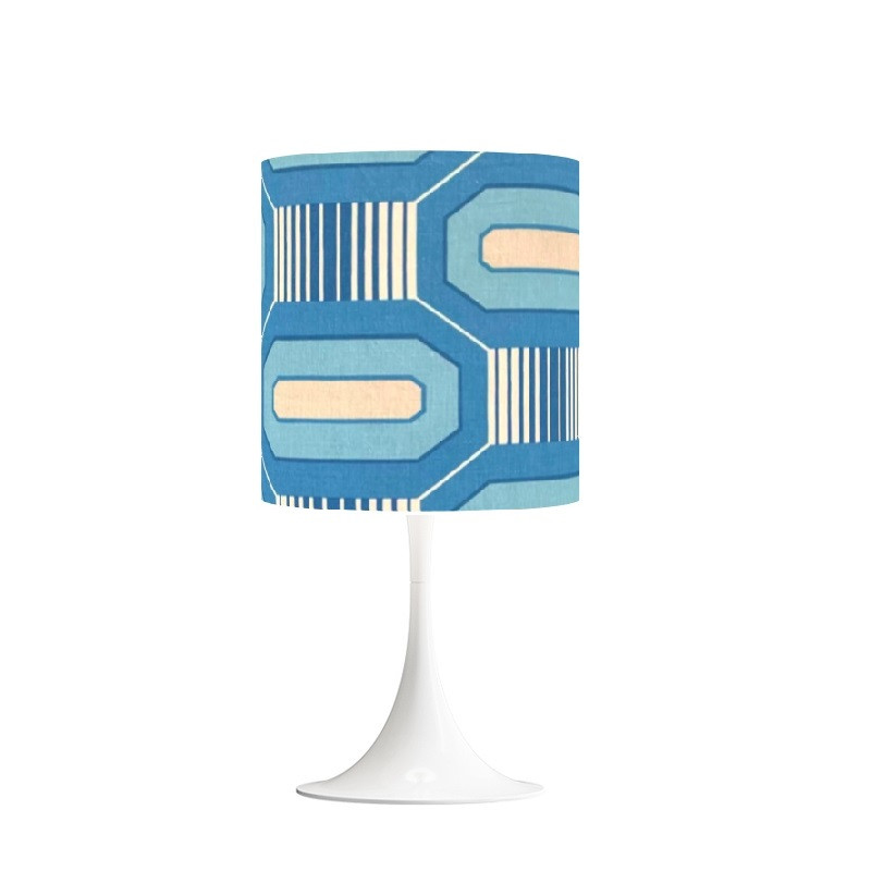Lampshade Rayleigh  H20 D20cm - mid-century fabric