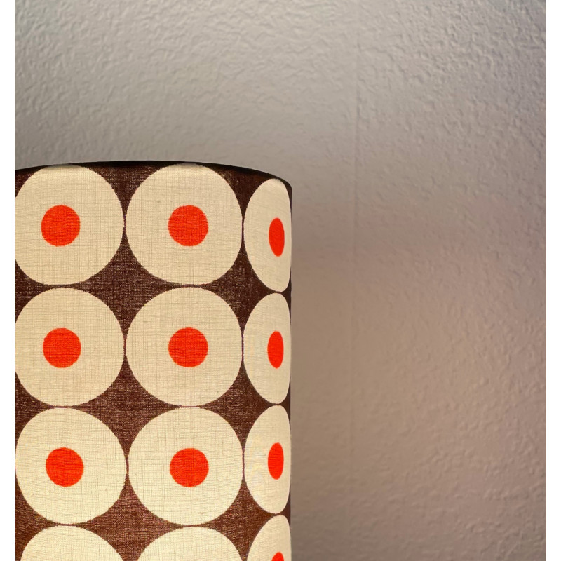 Lampshade Troll H24 D20cm - vintage fabric