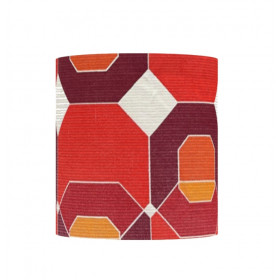 Abat-jour Atlas H23 D20 - tissu vintage