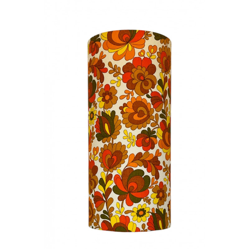 Lampshade Chrysantheme H60 D28cm - mid-century fabric Lampshade Chrysantheme H60 D28cm - mid-century fabric