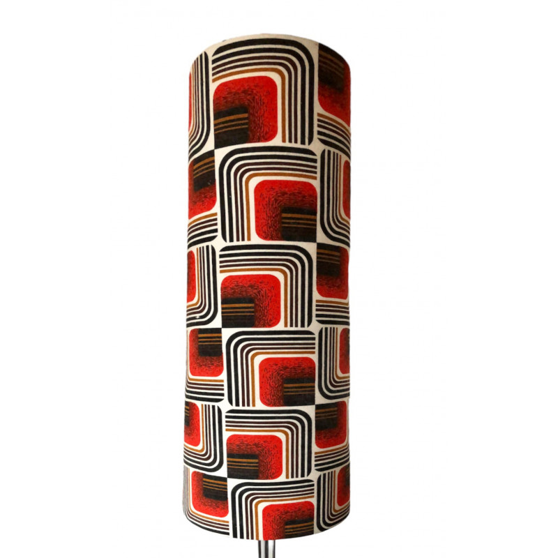 Lampshade Tripoli H75 D30cm - mid-century fabric Lampshade Tripoli H75 D30cm - mid-century fabric