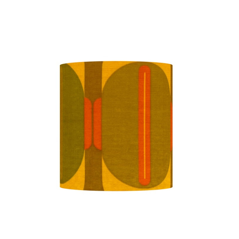 Lampshade Saturne H28 D28cm - mid-century fabric Lampshade Saturne H28 D28cm - mid-century fabric