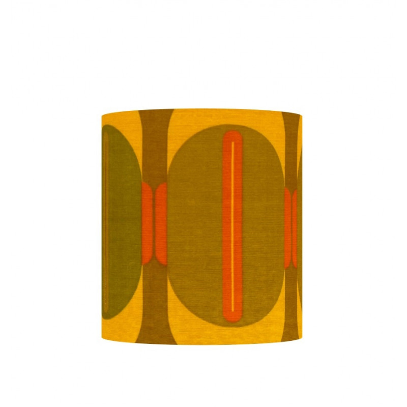 Lampshade Saturne H30 D30cm - mid-century fabric Lampshade Saturne H30 D30cm - mid-century fabric