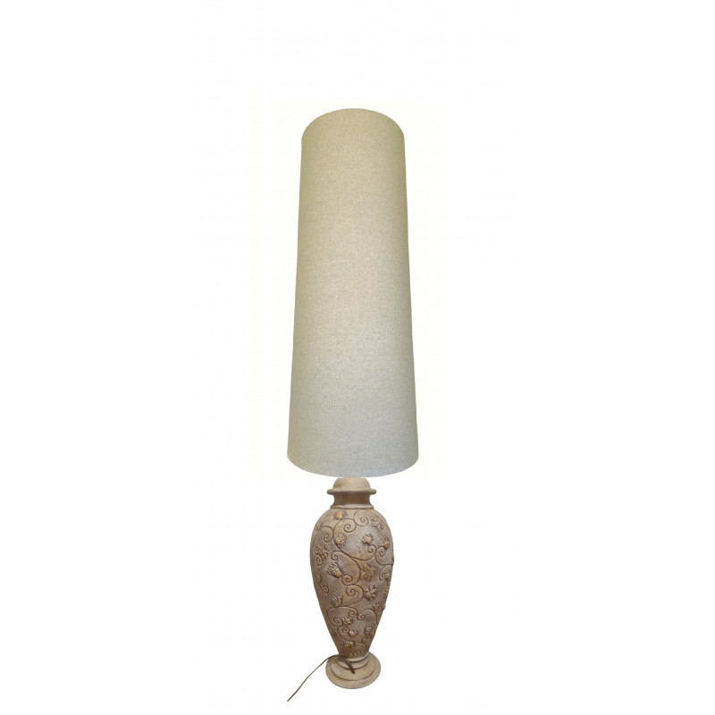 Lampshade Beige bison H90cm D40 D30