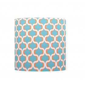 Lampshade Nova in light blue H40...