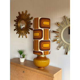 Lampe opaline marron Interlude H70...