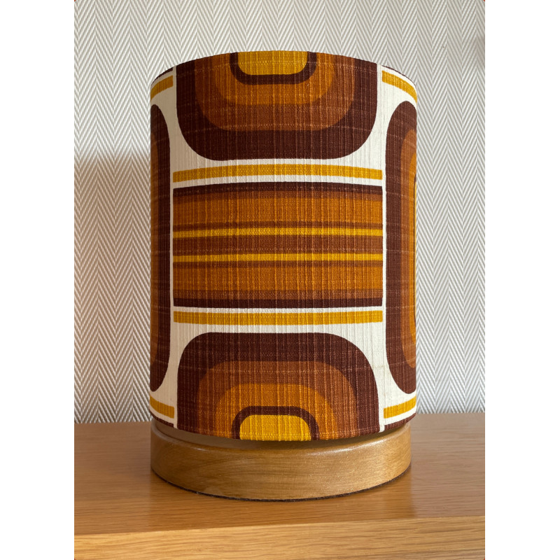 DeskLamp Lamp'angel Interlude H28 D20cm - mid-century fabric