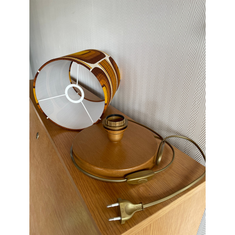 Lamp'angel Interlude H28 D20 - tissu vintage